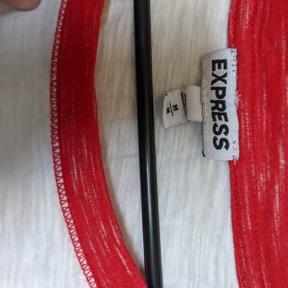 Express Women's Baseball Tee - Picture 2 of 3